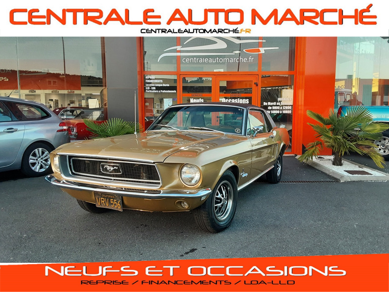 Ford Mustang COUPE GOLD 289CI V8 1968