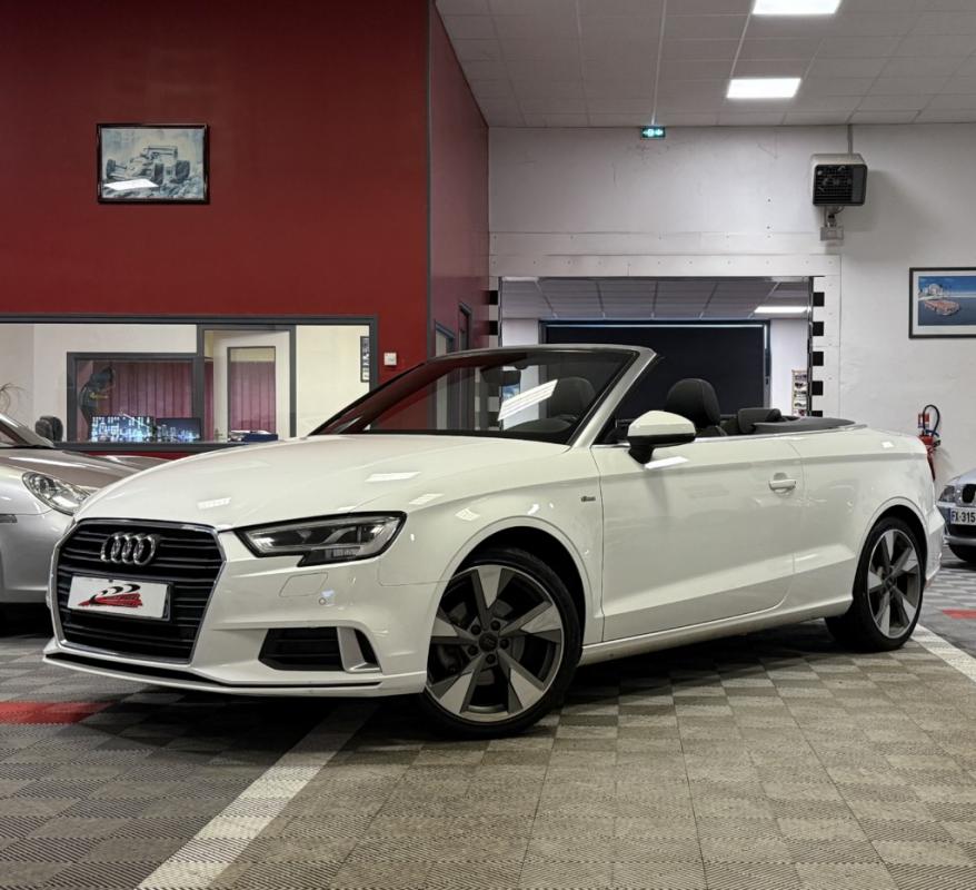 AUDI A3 - CABRIOLET 1.4 TFSI COD 150CH S LINE BVM6 (2017)