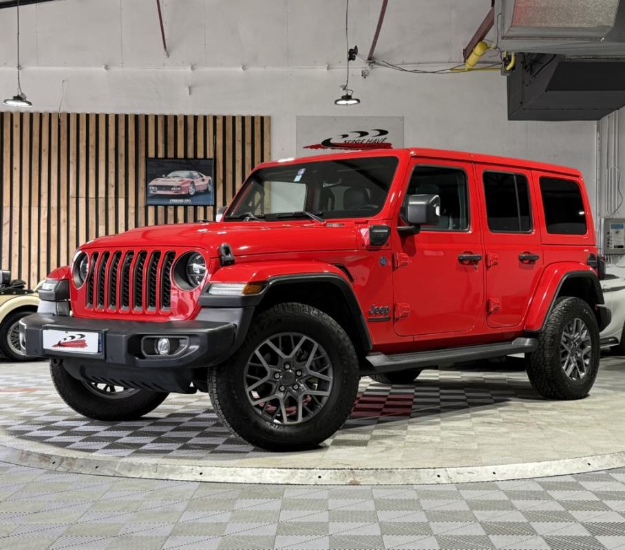JEEP WRANGLER - UNLIMITED 2.0 T 380CH 4XE 80TH ANNIVERSARY COMMAND-TRAC (2021)